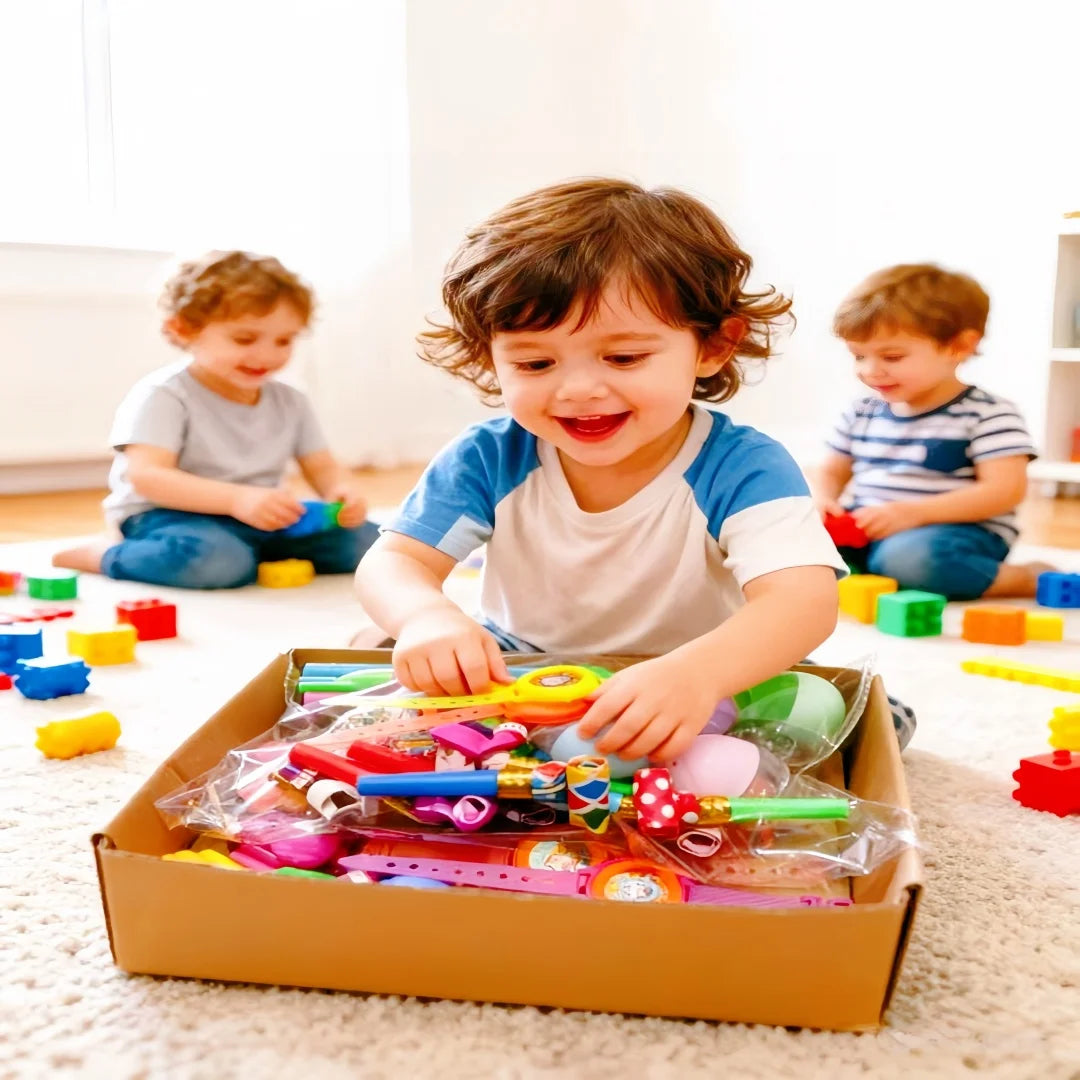 60Pcs Fun Party Favor Set Toys for Kids Birthday Party Wedding Guest Gifts Kindergarten Prizes Christmas Carnival Gift Pack - Big Tim's Magic Emporium