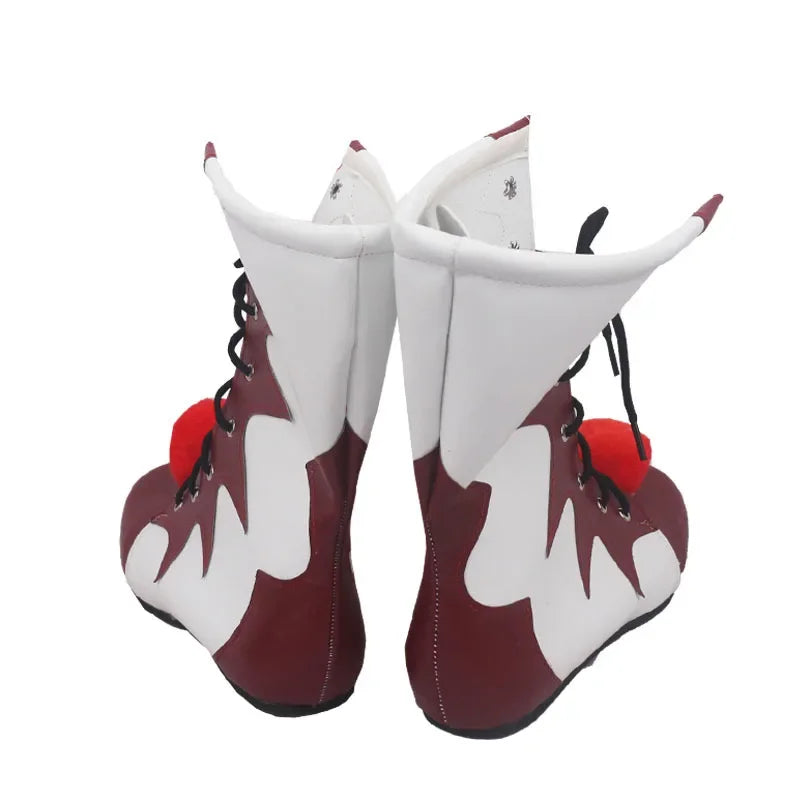 Stephen King's It Pennywise Shoes Mask Cosplay Scary Clown Boots Men Custom Halloween Christmas Costumes Accessories Party - Big Tim's Magic Emporium