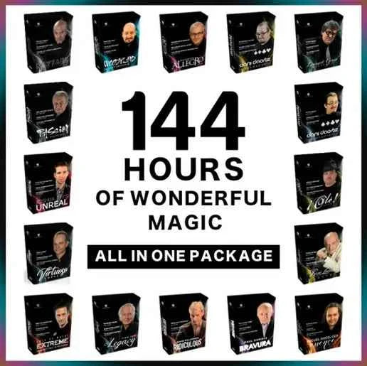Luis De Matos Magic Tricks 16 Sets - Essential Magic Collection for Every Skill Level - Big Tim's Magic Emporium