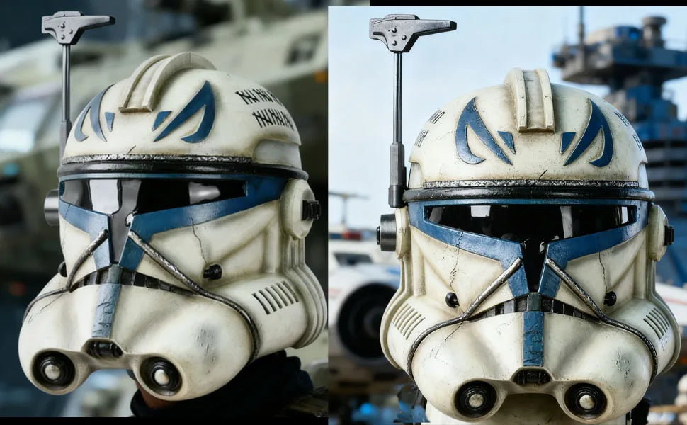 SW Captain Rex Helmet Phase 2 Mask Resin Stormtrooper Mask for Halloween Cosplay Helmet Masque Costume Casque Prop TK021 - Big Tim's Magic Emporium