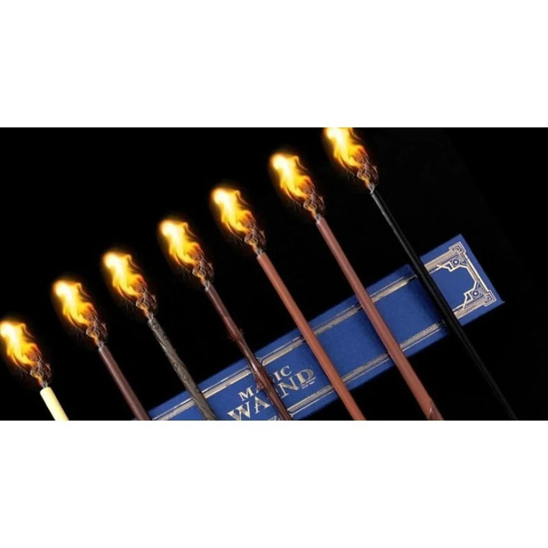 Electronic Fire Flasher Magic Wand Tricks Cosplay Magia Flashing Magic Stick Stage Performance Illusion Prop Magician Accessory - Big Tim's Magic Emporium
