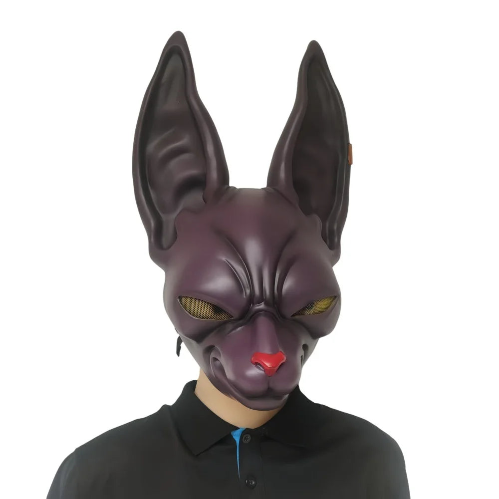 Rabbit Face Mask Game Dress up Props Ball Festival Party Mask - Big Tim's Magic Emporium