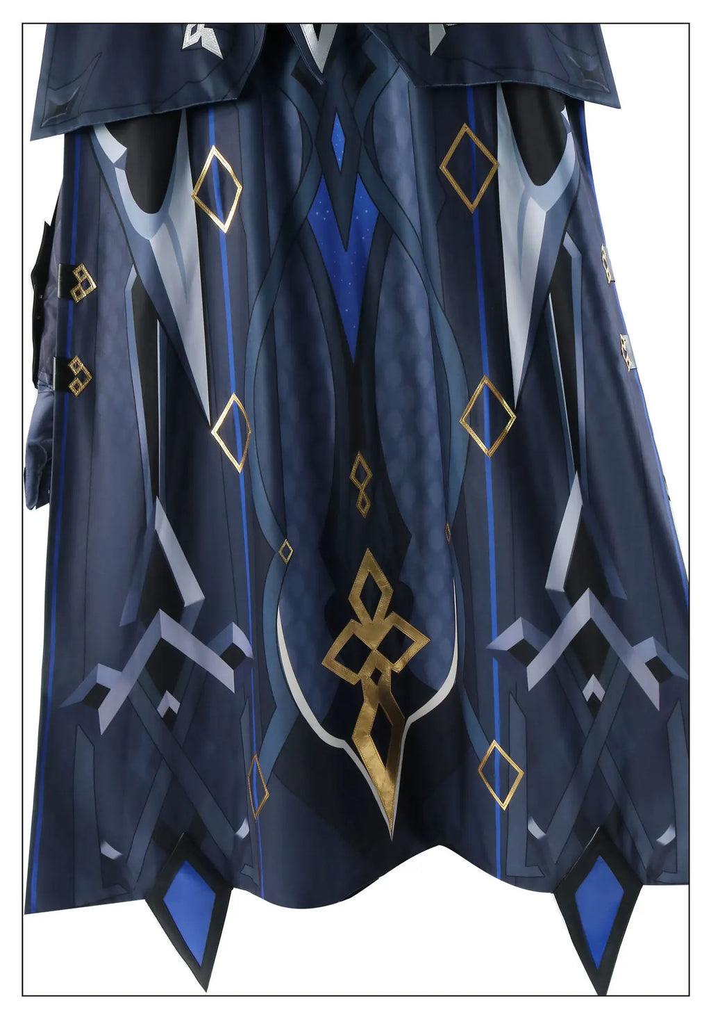 Il Capitano Cosplay Costume | Cloak, Uniform & Mask Set | Genshin Impact - Big Tim's Magic Emporium