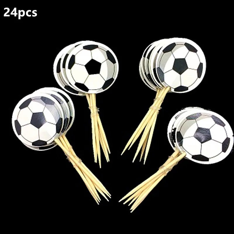 108*180cm Football Tablecloth Party Supplies Disposable Plate Tableware Party Birthday Party Decor Kids Boy Soccer Party Supplie - Big Tim's Magic Emporium