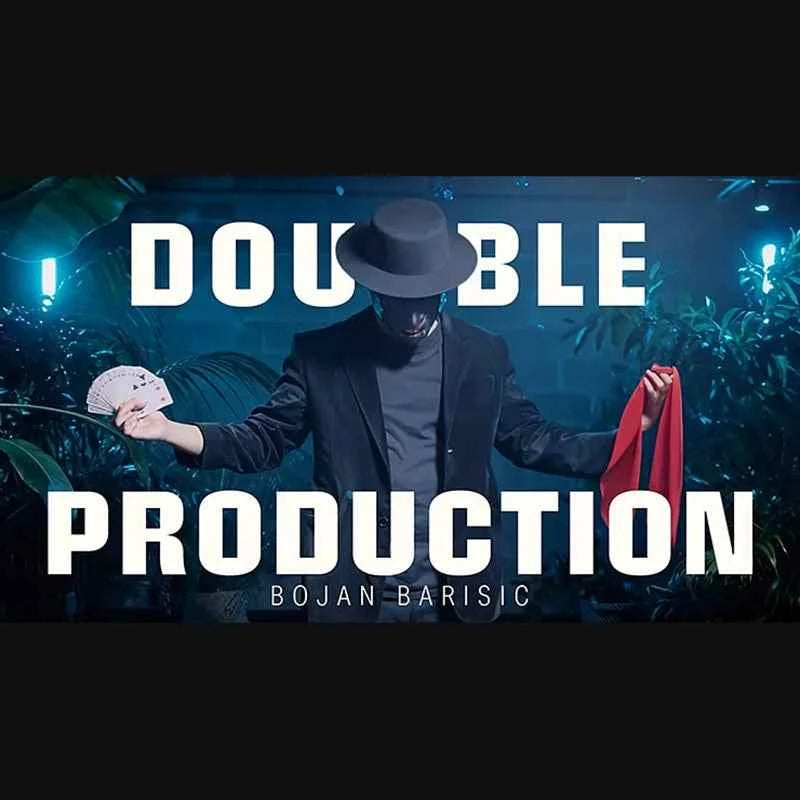 Double Production by Bojan Barisic Magic Tricks Create Any Objects From Each Empty Hands Magia Stage Illusions Gimmicks Props - Big Tim's Magic Emporium