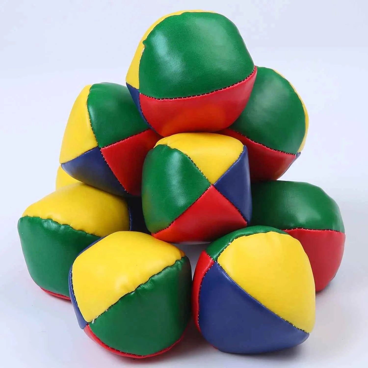 6 PCS Juggling Balls for Beginners Soft Juggle Ball Kit Easy-to-Handle Mini Juggling Balls Perfect for Fun and Stress Relief - Big Tim's Magic Emporium