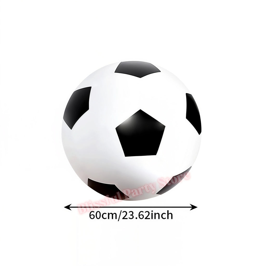 Inflated Large Pvc Soccer Ball Football Beach Balloons Water Party Swimming Pool Kindergarten Outdoor Games Supplies Party Props