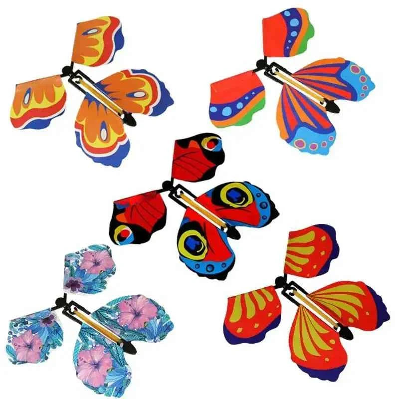 Magic Flying Butterfly Toy - 1PC Wind Up Fairy Flying Surprise Gift Party Favor - Big Tim's Magic Emporium
