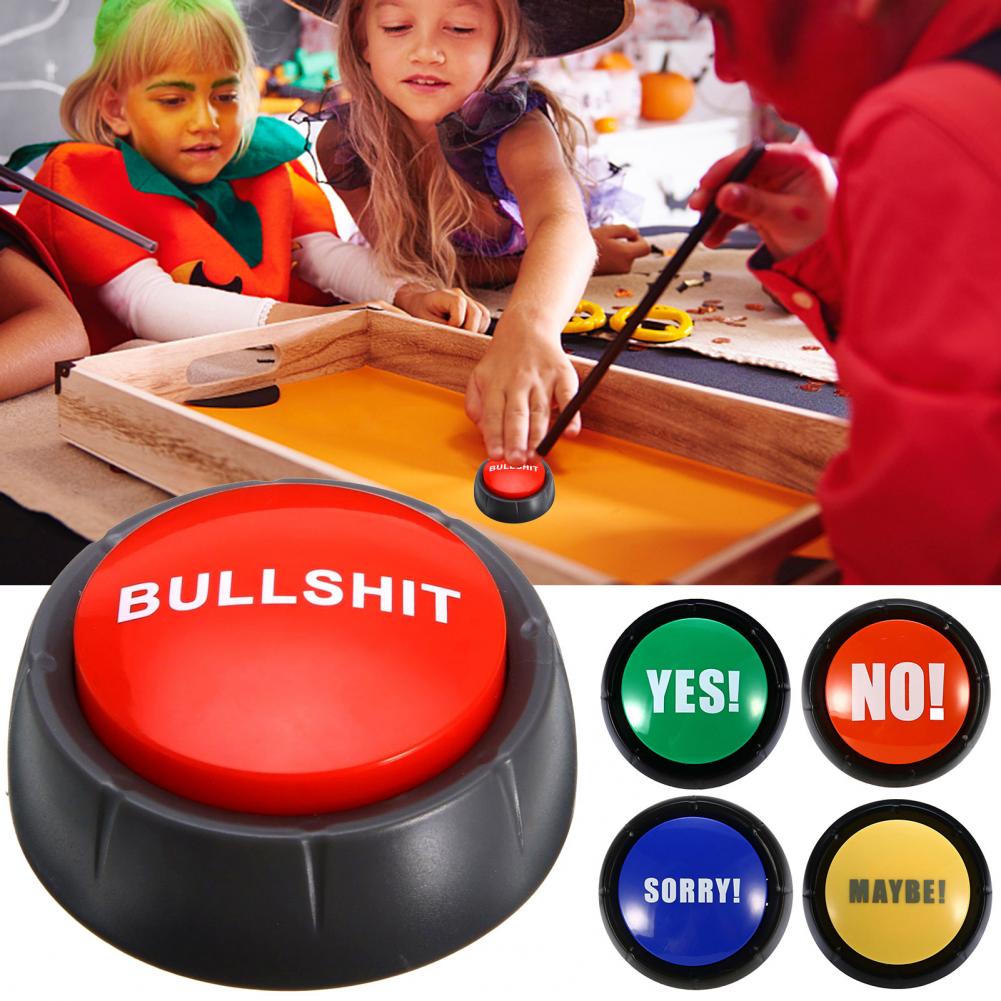 Party Toys Drink Wine Press Sound Button Set Yes No Sorry Maybe Toy Electronic Sound Button Party Holiday DIY Decoration - Big Tim's Magic Emporium