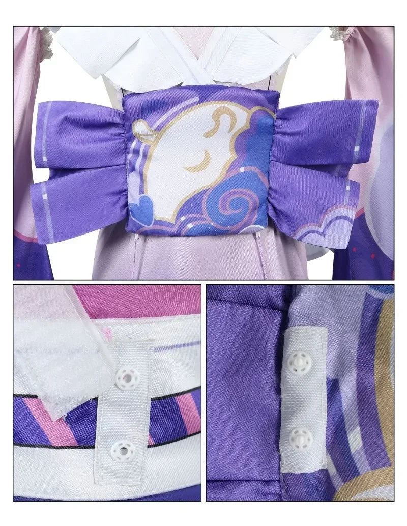 Mizuki Cosplay Costume Set | Fantasy Game Uniform with Wig for Women - Big Tim's Magic Emporium