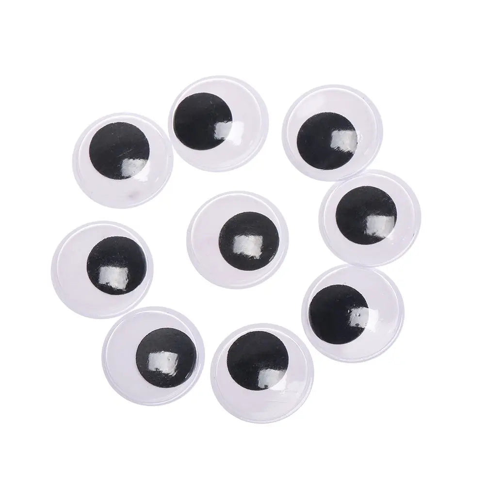 100 PCS Puppet Making DIY Craft  Parts 's Eyes Dinosaur Eye Creative gift  Accessories