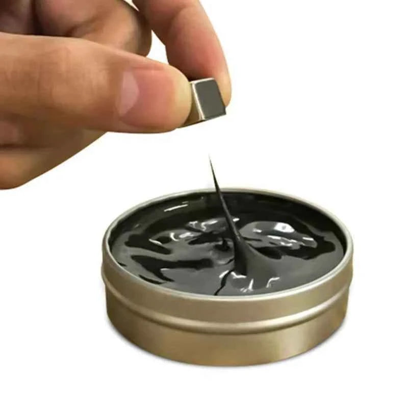 1/2pcs Magic Magnetic Thinking Putty, Colorful & Bouncy, Picks Up Metal Objects, Fun Stress Relief & Creative Fidget Toy