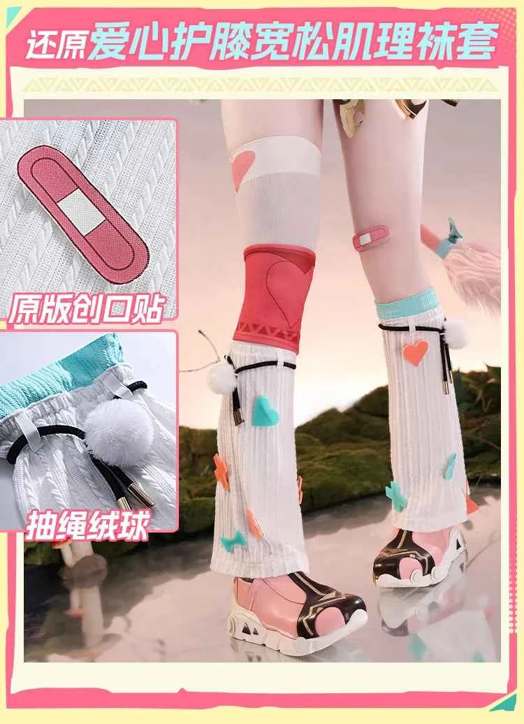Metal props Game Genshin Impact Varesa Cosplay Costume Halloween Party Christmas Role Playing Comic Exquisite props Size S-XL