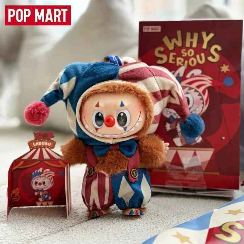 POP MART LABUBU THE MONSTERS "WHY SO SERIOUS" series, a cute and collectible item, is a high-quality choice for holiday gifts