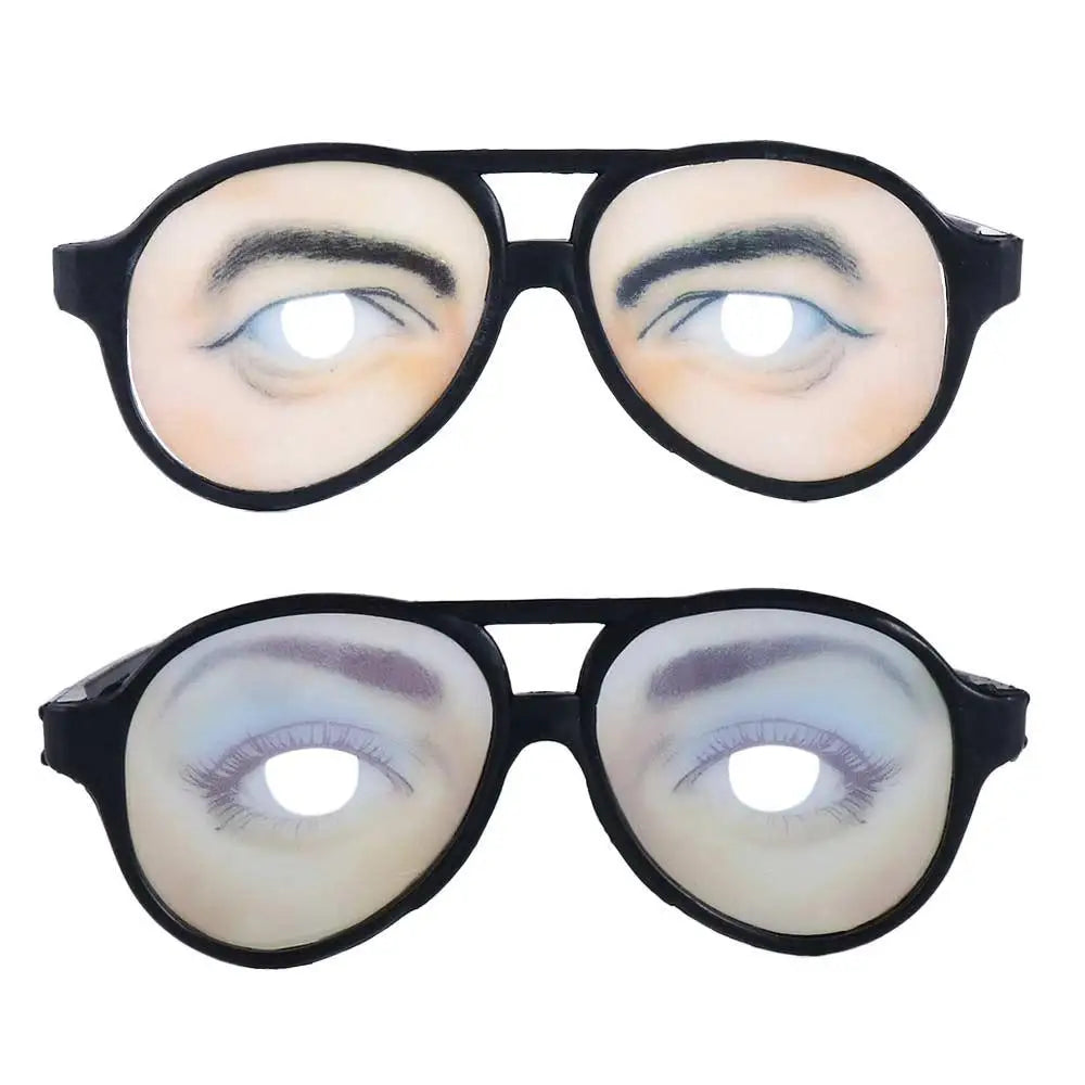 Novelty Halloween Joke Toy Prank Toy Mischief Decoration Eyes Frames Glasses Toy Funny Joke Glasses Fake Glasses Funny Glasses by Big Tim's Magic Emporium
