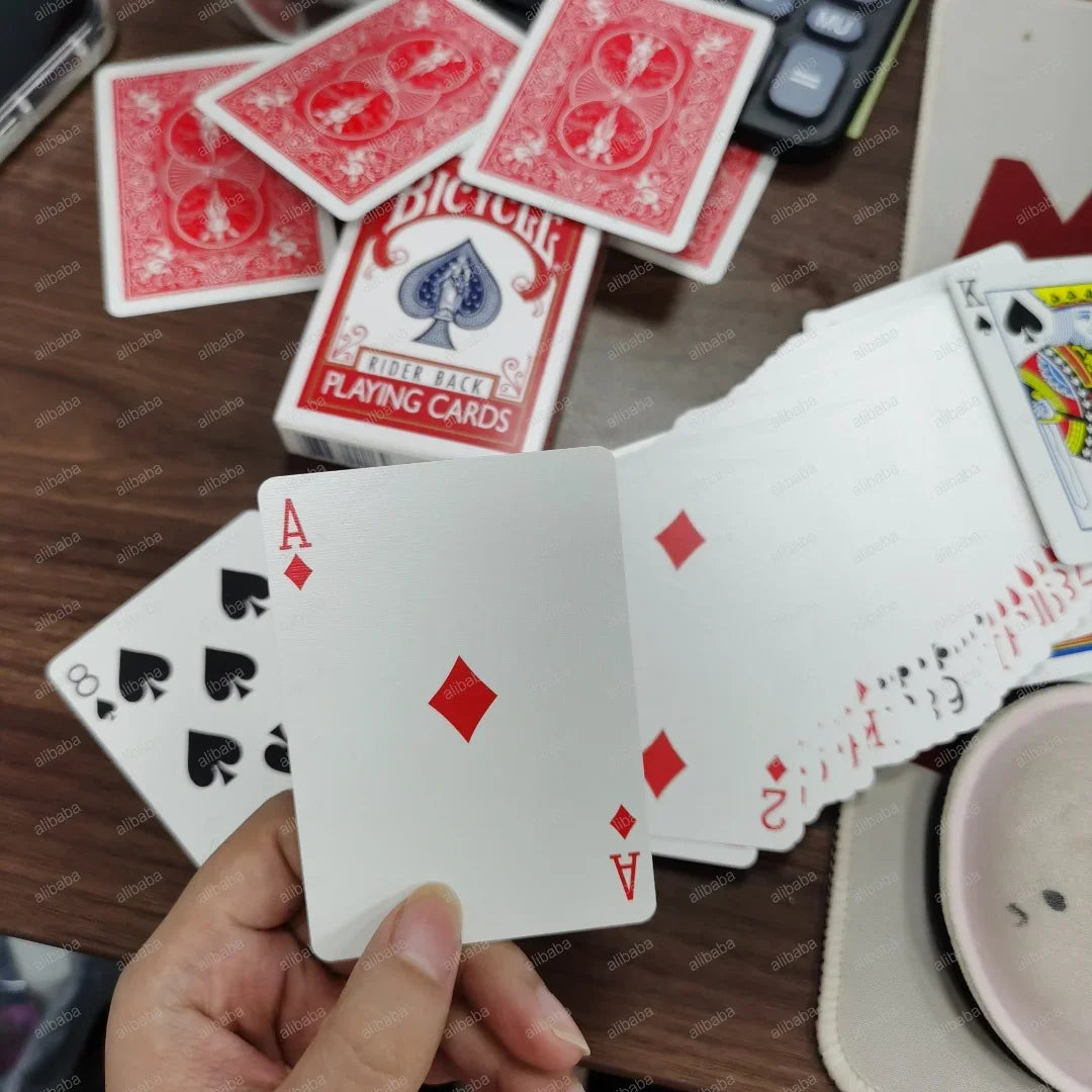 Bicycle Rider Back Playing Cards Magic Tricks Poker Magia Close Up Street Illusions Gimmicks Mentalism Props Kids Toys - Big Tim's Magic Emporium