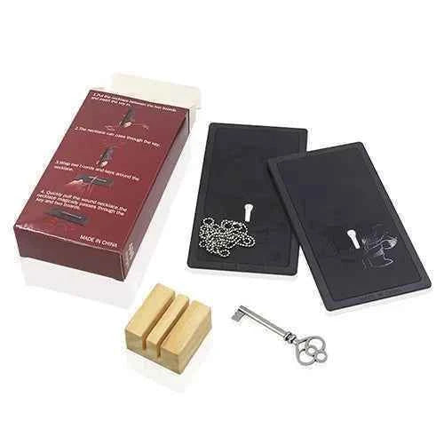 Magical Door Tenyo Magical Chain Close up Magic Tricks Magia Magician Toys Stage Magic Props Party Illusions Gimmick Fun Comedy