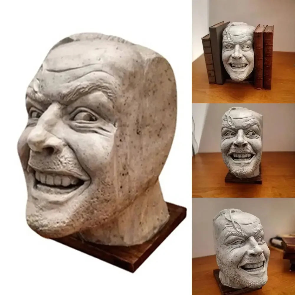 Immersive Gift Funny Accessories Desktop Resin Bookshelf Sculpture decoration Here's Johnny! The Shining - Big Tim's Magic Emporium