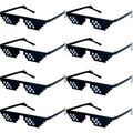 4/8pcs Party Sunglasses Black Sunglasses Funny Glasses Outdoor Party Favors Adult Birthday Party Gift Bachelor party photo props - Big Tim's Magic Emporium