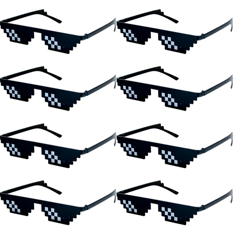 4/8pcs Party Sunglasses Black Sunglasses Funny Glasses Outdoor Party Favors Adult Birthday Party Gift Bachelor party photo props - Big Tim's Magic Emporium