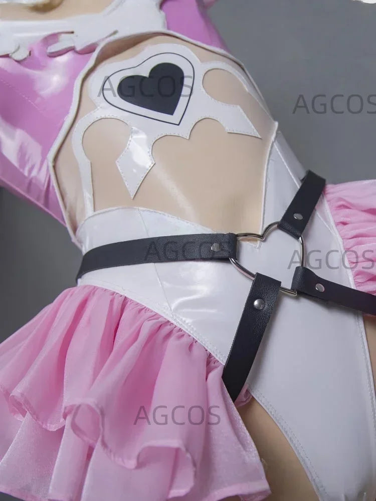 NieR:Automata YoRHa No.2 Type B Cosplay Costume | Pink Jumpsuit Set - Big Tim's Magic Emporium