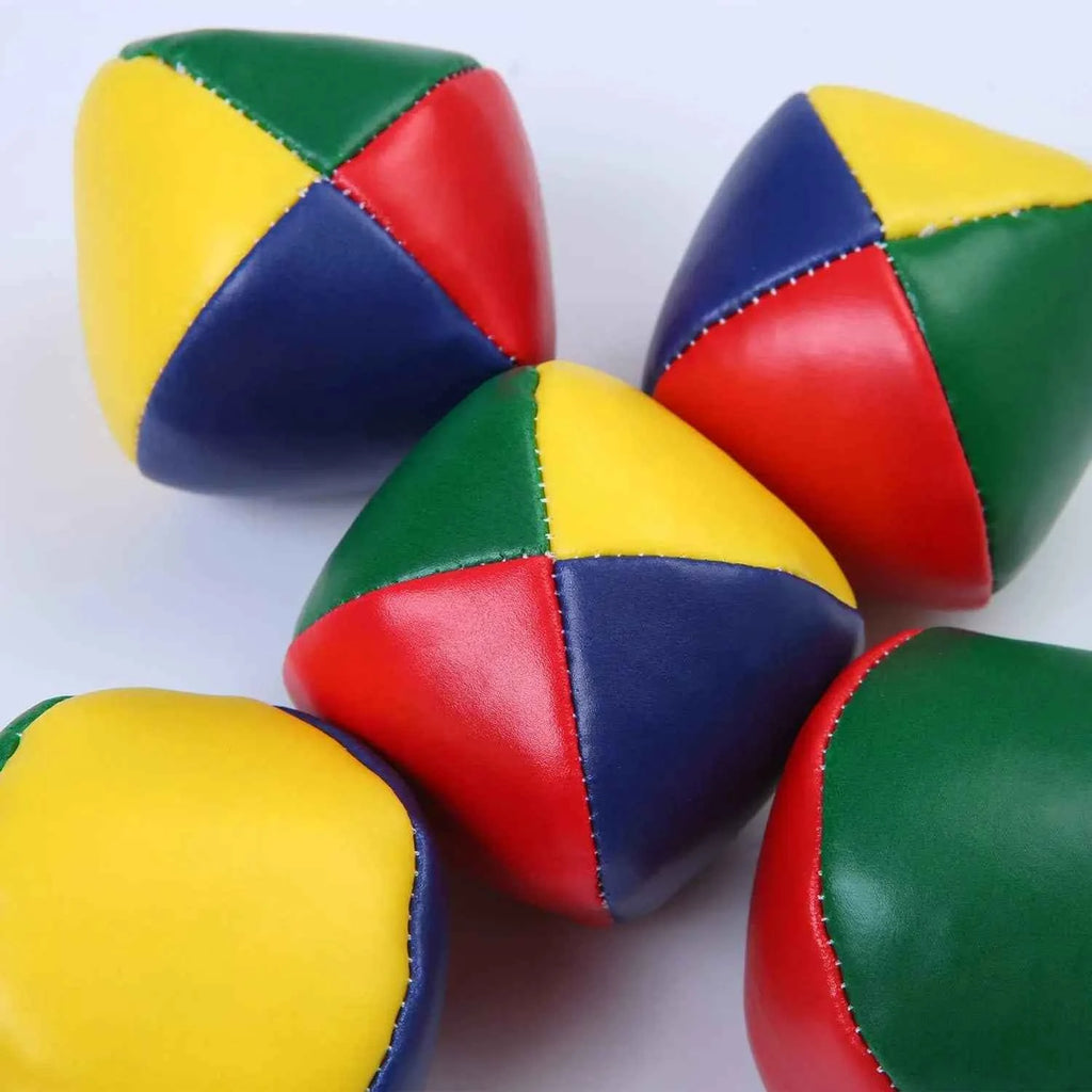 6 PCS Juggling Balls for Beginners Soft Juggle Ball Kit Easy-to-Handle Mini Juggling Balls Perfect for Fun and Stress Relief - Big Tim's Magic Emporium