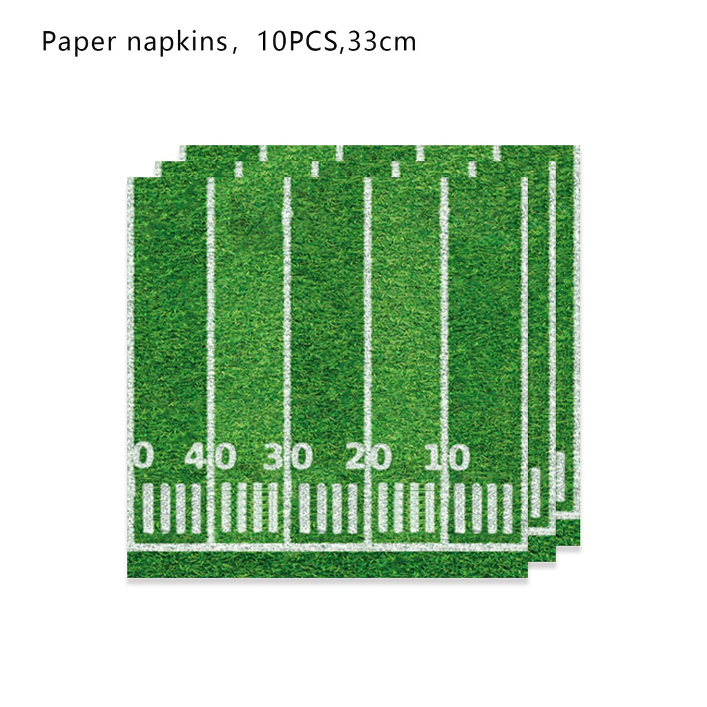 Super Bowl Rugby American Football Children's Birthday Party Paper Decoration Party Supplies Party Supplies Party Decorations - Big Tim's Magic Emporium
