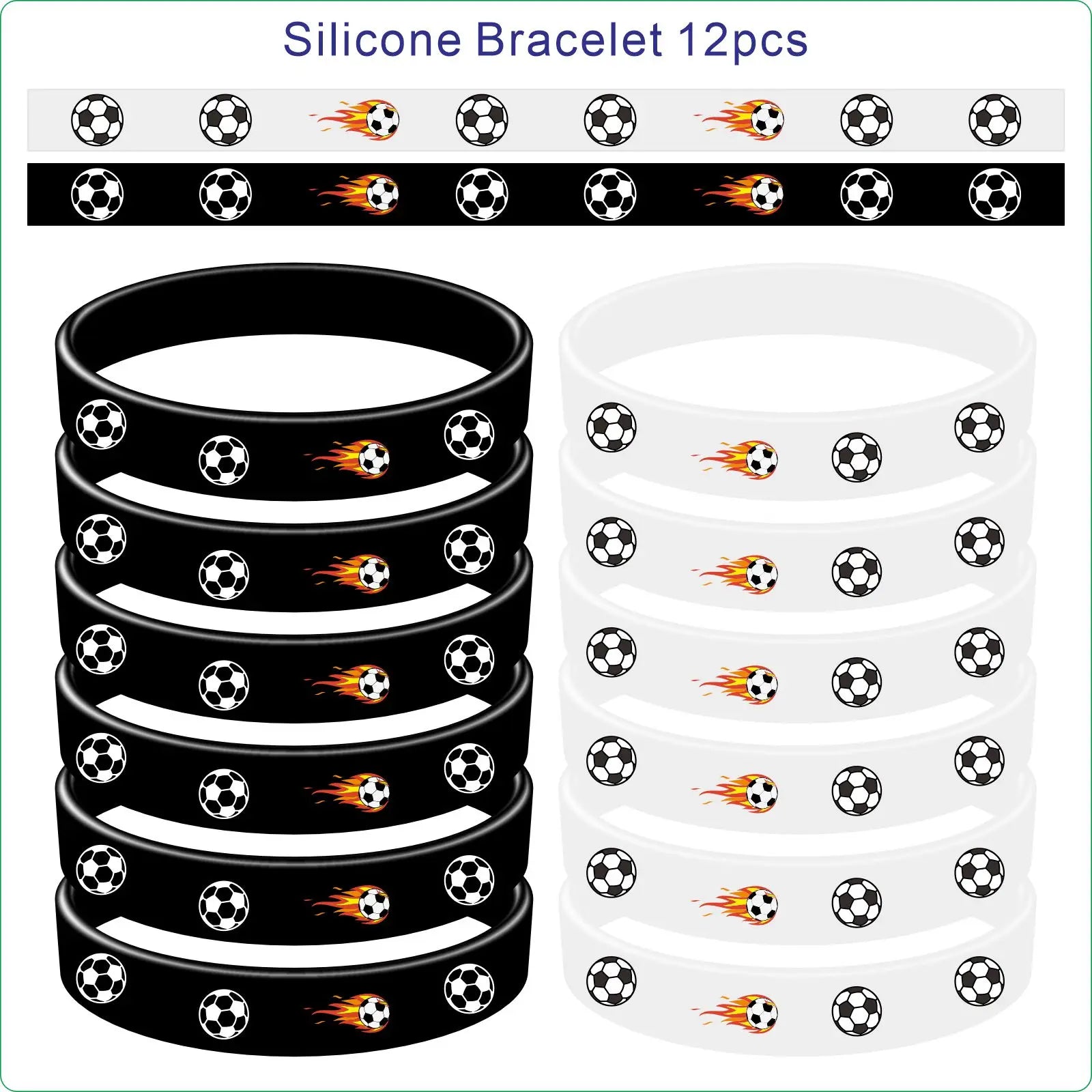 Soccer Party Birthday Party Decorat Slap Bracelets Goodie Bags Keychains Sticker Football Party Supplies Kids Boy Birthday Party