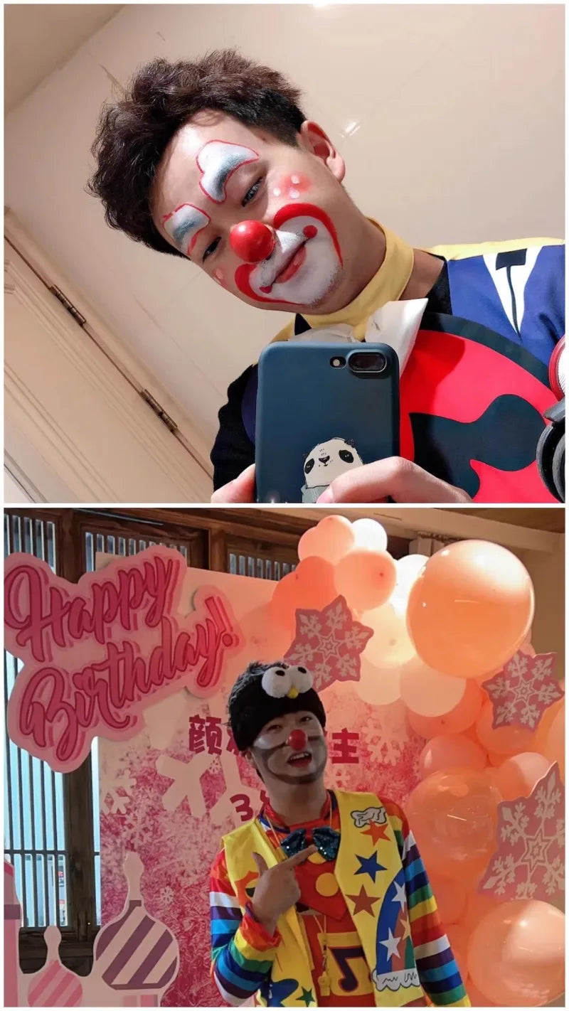 Cute Cartoon Clown Nose for Stage Performance and Parties - Ideal Clown Prop & Decor, Red Clown Nose - Big Tim's Magic Emporium