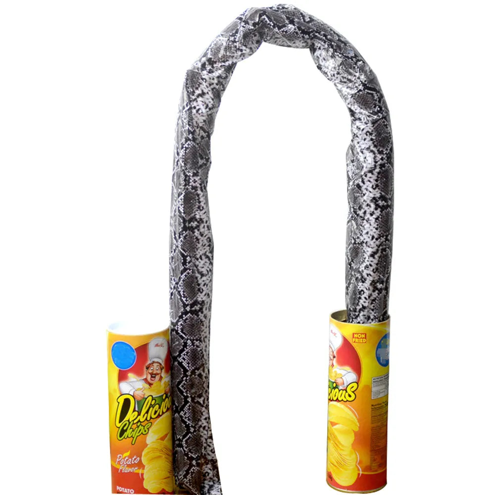 The Potato Chip Snake Stage Magic Tricks Snake Toy April Fool Day Halloween Party Jokes in A Can Gag Gift Scary Fries Fun Toys - Big Tim's Magic Emporium