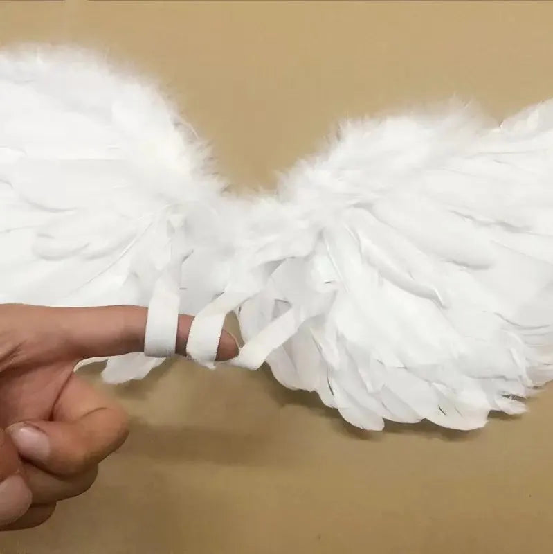 Party Glow LED Angel Feather Wing with Luminous Light Up Effect for Costume Birthday, Wedding and Christmas - Big Tim's Magic Emporium