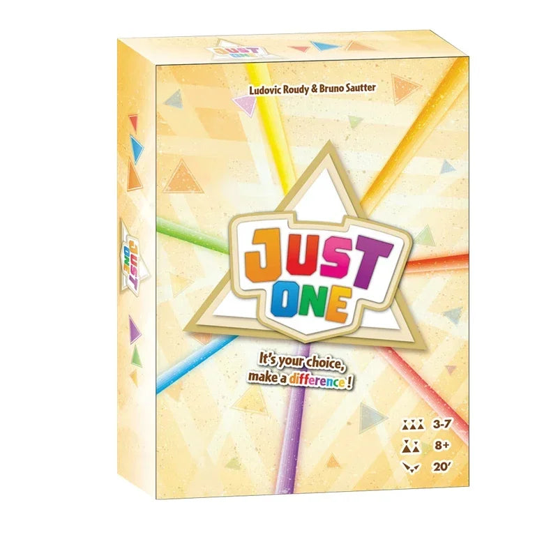 Just One Party Game - Engaging Board Game for Kids and Adults | 3-7 Players Family and friends gathering games - Big Tim's Magic Emporium