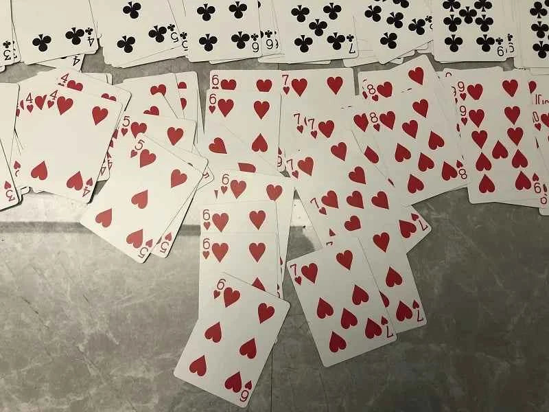 One Way Force Deck Rider Back Playing Cards Magic Cards Magic Tricks Mentalism Magic Props