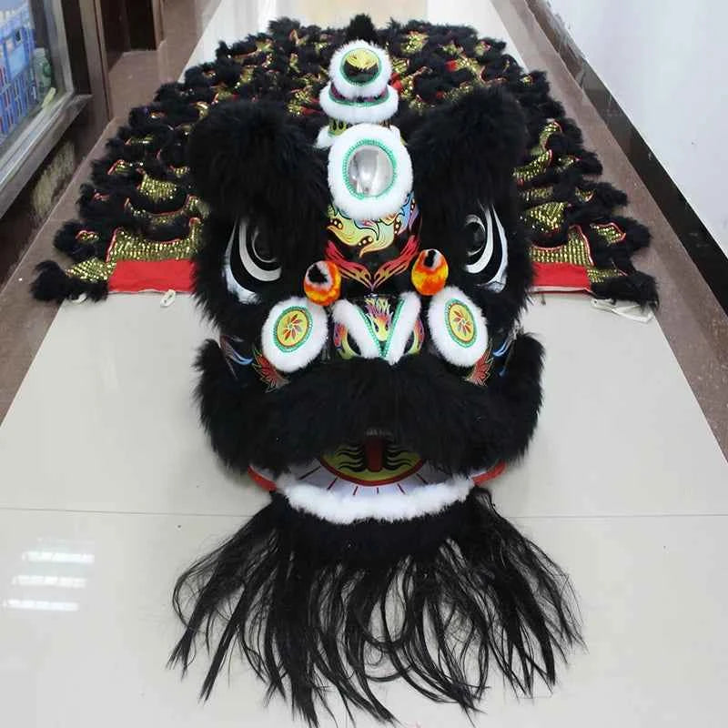 lion dance props complete set of lion dance adult full set of double single