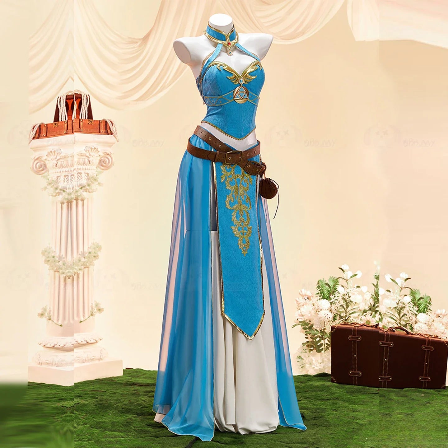 Zelda Knight Cosplay Costume | Women's Halloween & Anime Convention Outfit - Big Tim's Magic Emporium