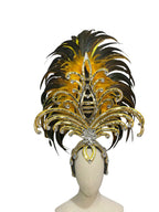 The Stardust Luminary Crown – Lavender & Multi-Tone Samba Carnival Headdress