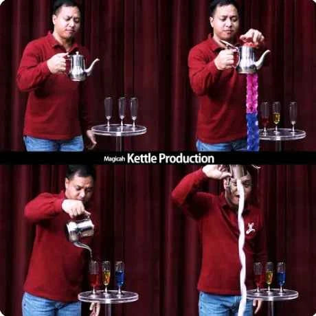 Magic Pot – Production & Color Change Stage Magic Prop - Big Tim's Magic Emporium