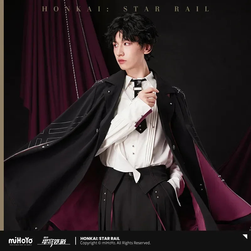 Kafka Game Honkai: Star Rail Jackets Official MiHoYo Theme Cosplay Costume Cloak Trench Unisex Hallowmas Fans Gifts - Big Tim's Magic Emporium