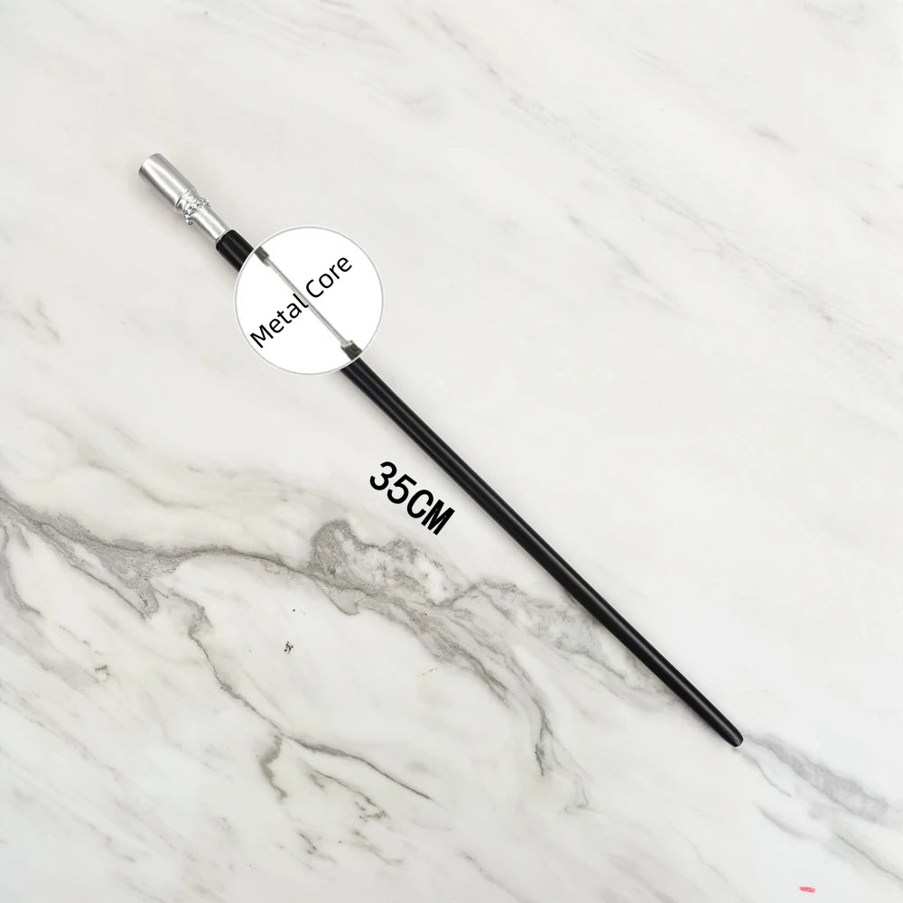 Anime Cosplay Metal Core Magic Wand Decoration Toy Accessories For Kids Bacchetta Di Plastic Magic Stick