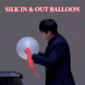 Silk in & Out Balloon – Visual Penetration Stage Magic Trick - Big Tim's Magic Emporium