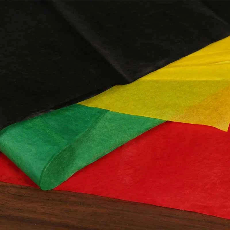 10pcs 50*20 color magic rose paper Professional Magician Props Stage Magic Tricks Floating Rose