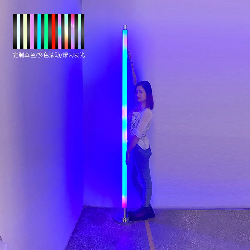 Luminous stainless steel door frame stage mobile stage props