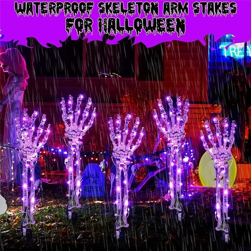 AFOURT-Halloween Outdoor Decorations Halloween Decorations Halloween Party Props US Plug