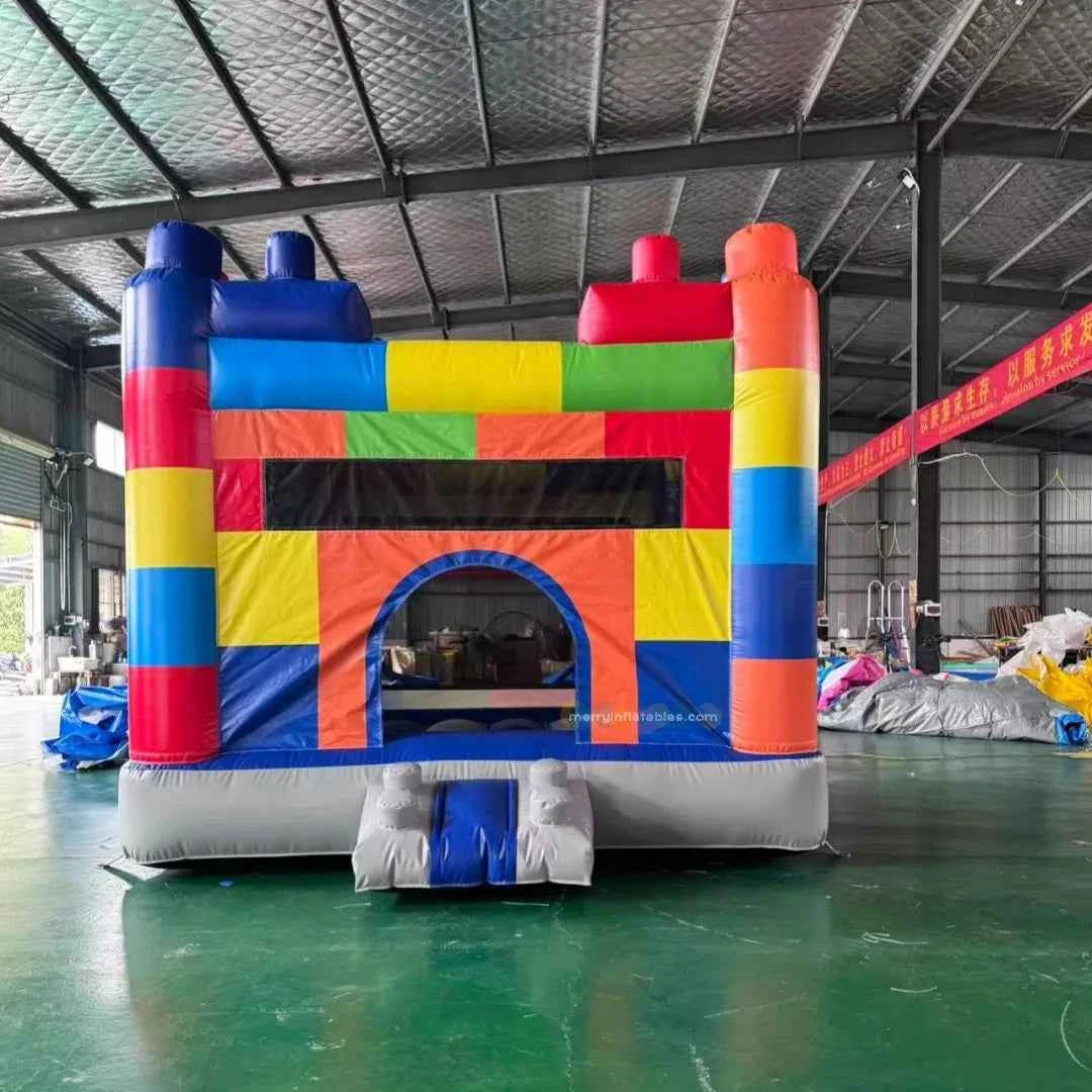 Kids Bounce House Jumping Castle Slide Combo moonwalk Outdoor Inflatable Playground Party Inflatable Games