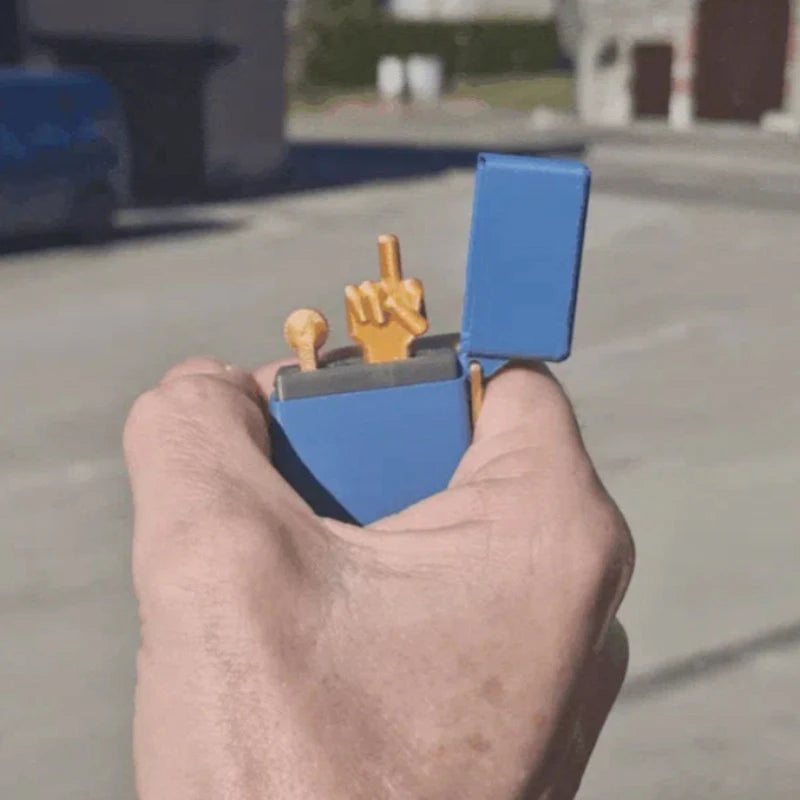 Funny Middle Finger Birthday Gift Gift Desktop Decoration 3D Printed Surprise Gift Box Middle Finger Insert Box Craft Ornament - Big Tim's Magic Emporium
