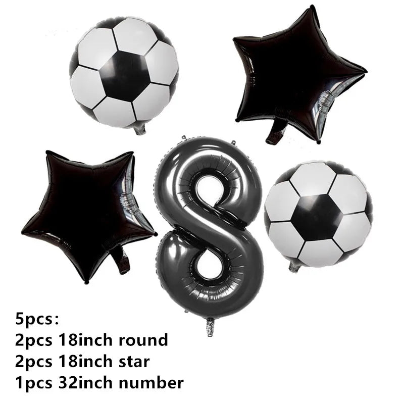 108*180cm Football Tablecloth Party Supplies Disposable Plate Tableware Party Birthday Party Decor Kids Boy Soccer Party Supplie - Big Tim's Magic Emporium