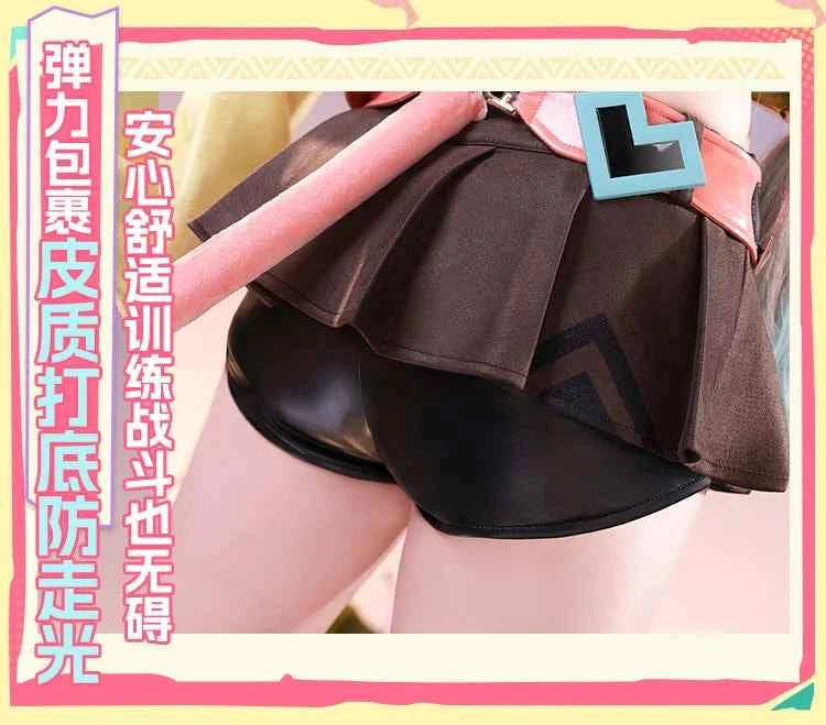 Metal props Game Genshin Impact Varesa Cosplay Costume Halloween Party Christmas Role Playing Comic Exquisite props Size S-XL