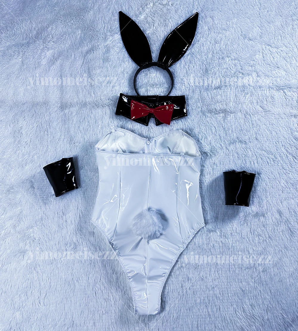 Customized Rabbit Girl Cosplay Costume | Anime Halloween Jumpsuit for Nightclub & Conventions - Big Tim's Magic Emporium