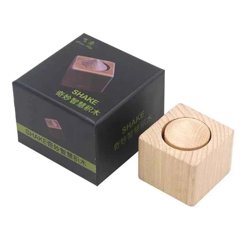 Impossible Wooden Blocks Take The Blocks Out Of The Cylinder Close Up Magic Tricks For Adults Teens Brain Teaser Mind Games