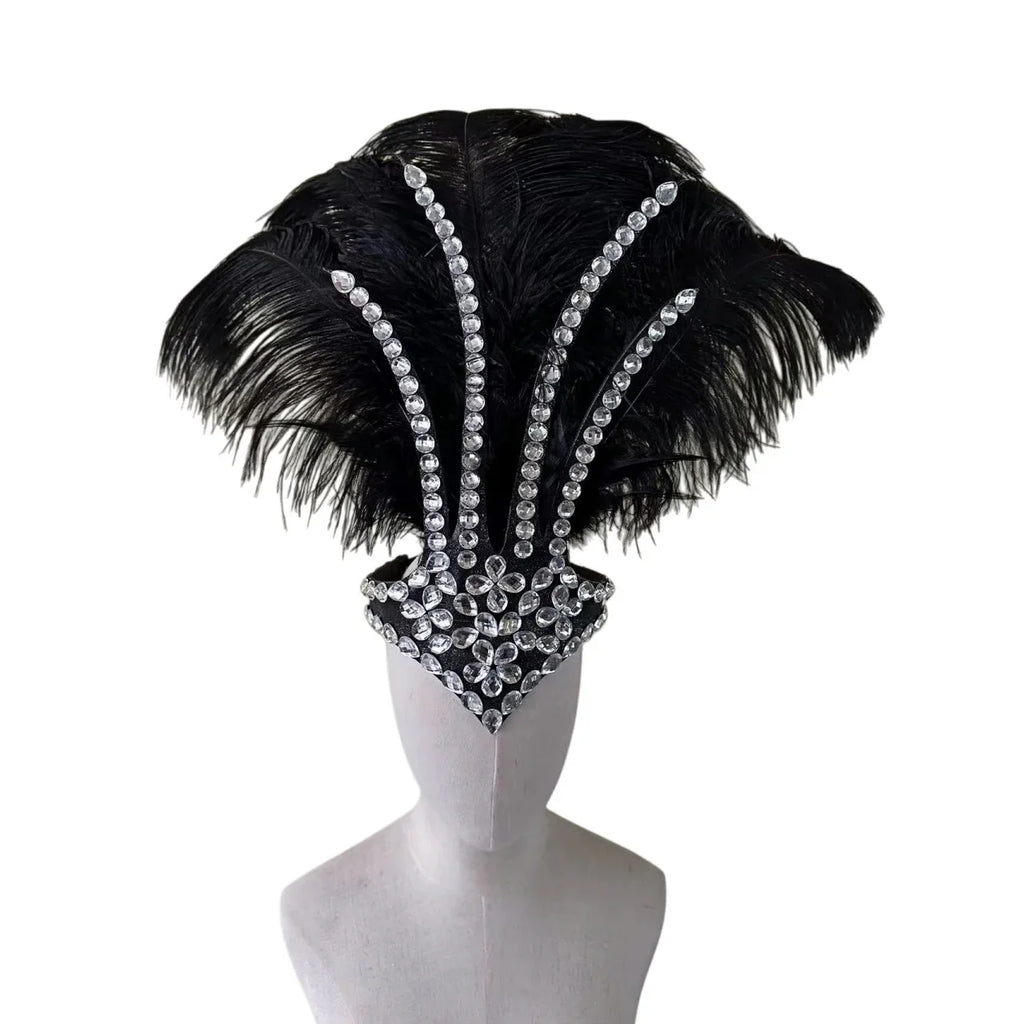The Stardust Dionysia – Classic Feathered Samba Carnival & Masque Crown